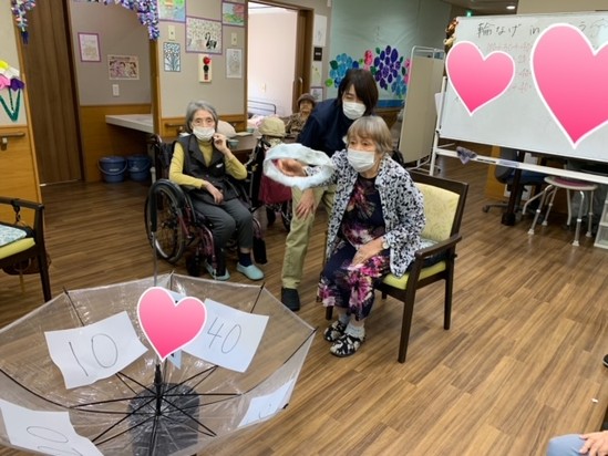 ★傘を使って・・・★