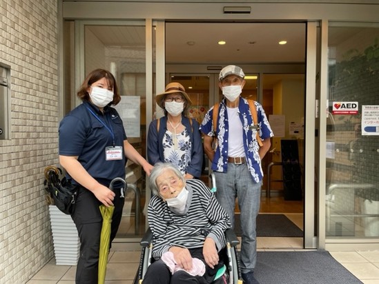 雨の中のドライブ