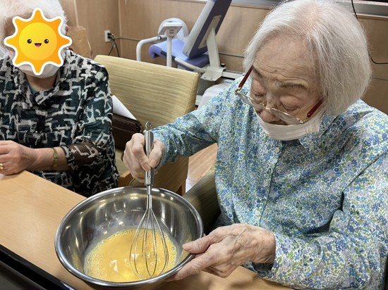 【アルファデイサービスセンター上荒田】お菓子作りのご様子