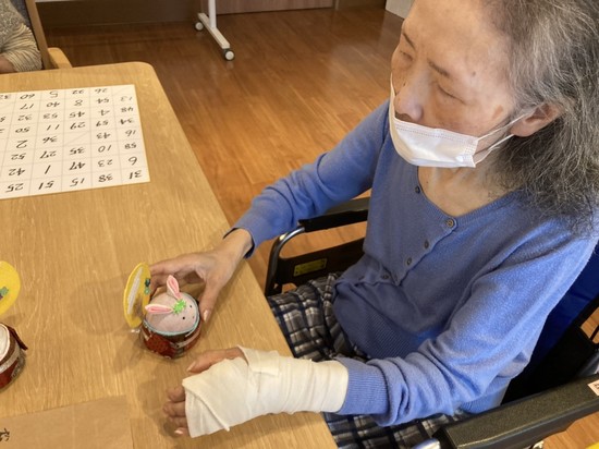 お月見ウサギ・作成中！