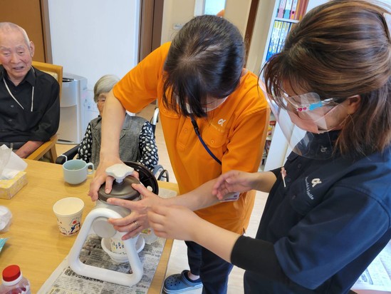 デイサービスの夏祭り