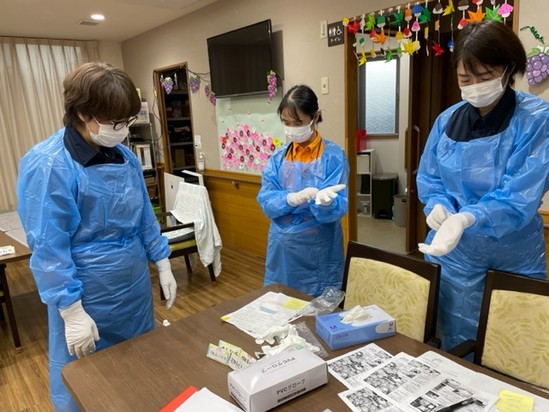 ★感染予防はばっちり★