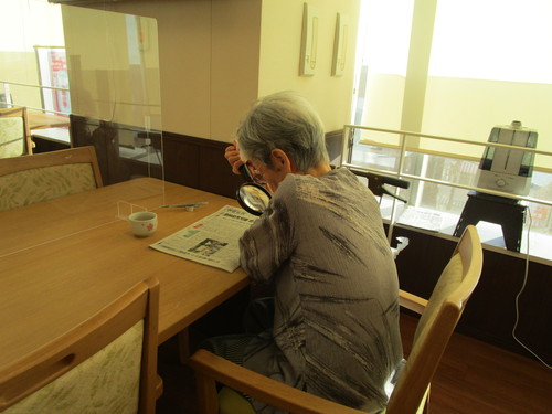 朝食前の光景♪