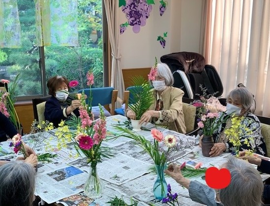 ★フラワーアレンジメント①★