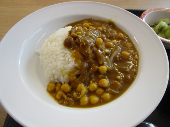 ひよこ豆カレー♪