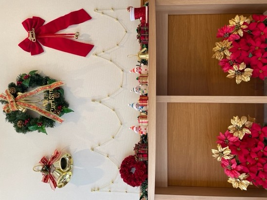 【クリスマスのお出迎え】