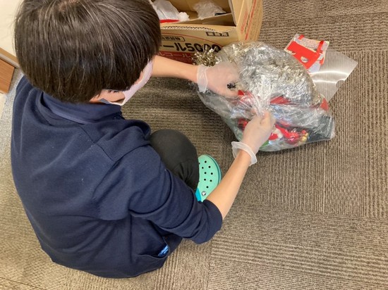 吉島通り・クリスマス準備!(^^)!