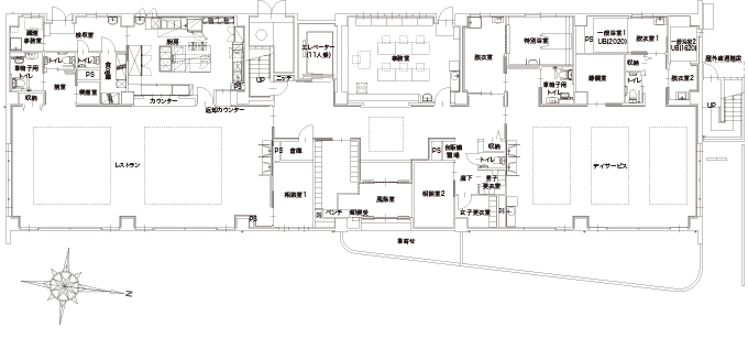 1F Floor Map