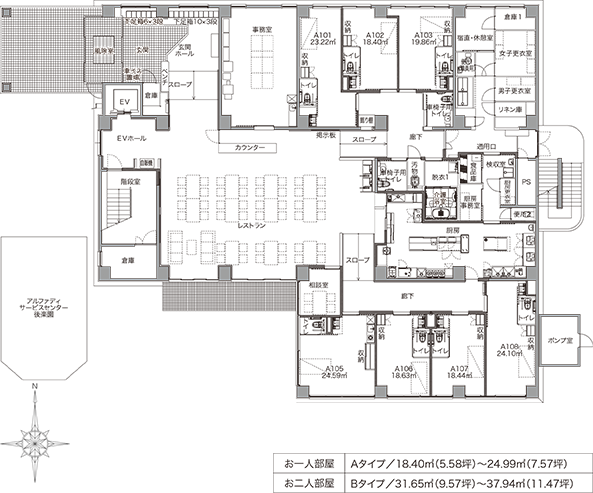 1F Floor Map